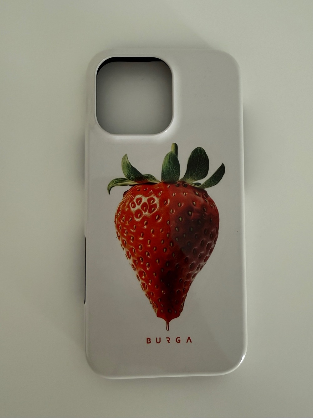 NWT BURGA Strawberry iPhone 16 Pro Max Case